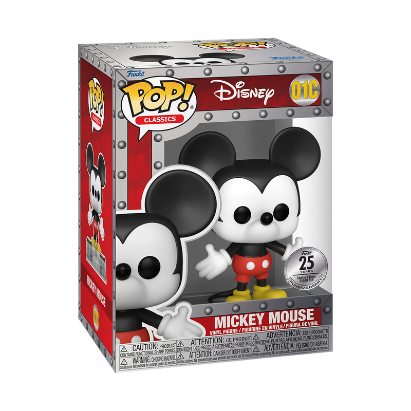 Funko Pop! Disney - Mickey Mouse Classic 25 Th Anniversary (Limited Edition 25.000PCs) il