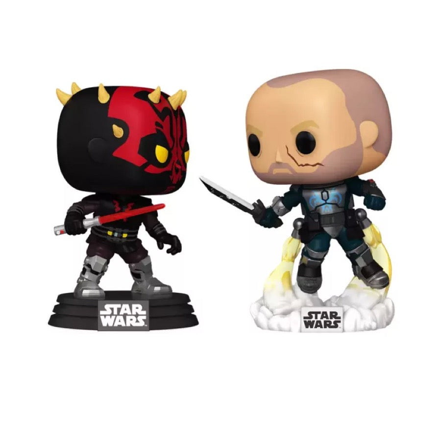 Funko Pop! Star Wars - Darth Maul VS Pre Vizsla 2 Pack (Special Edition)