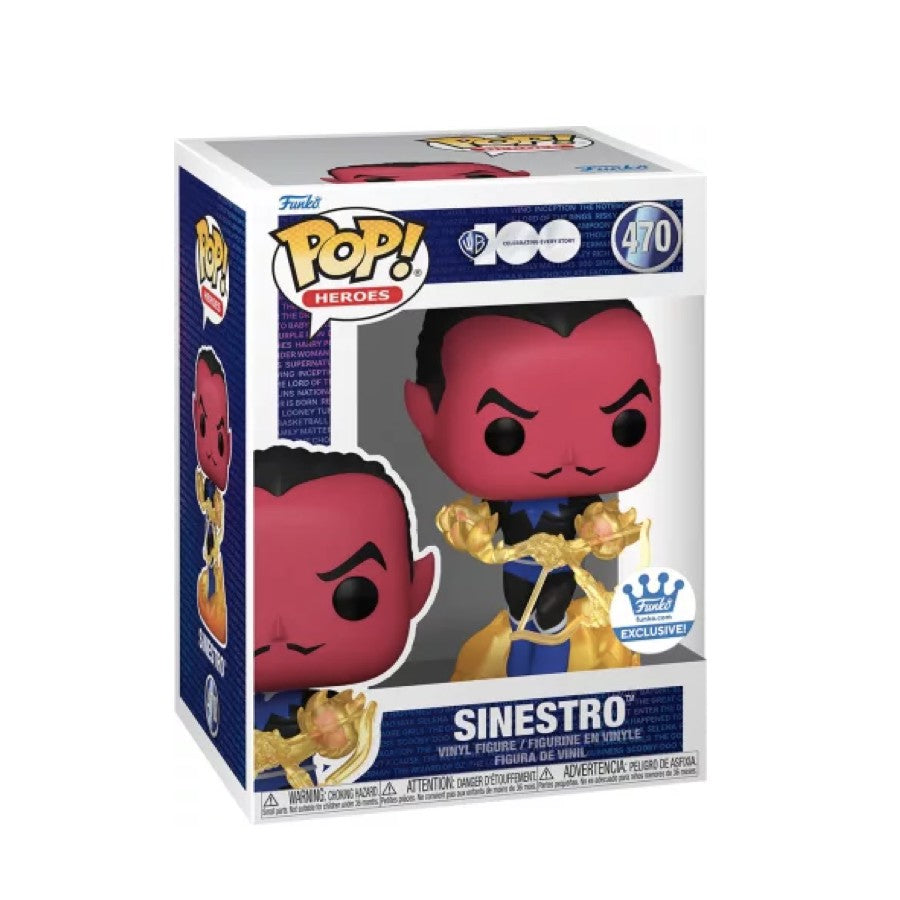 Funko Pop! Warners Bros - Sinestro 470 (Funko Exclusive)