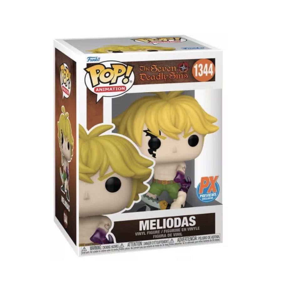 Funko Pop! The Seven Deadly Sins - Meliodas 1344 (PX Previews)