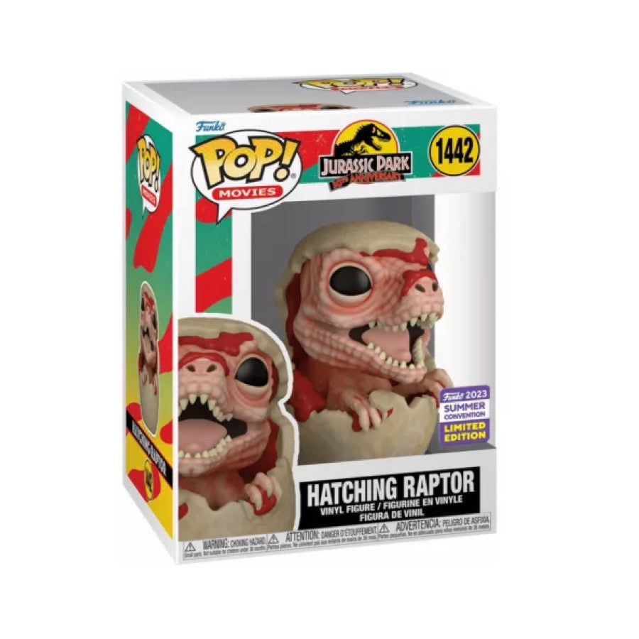 Funko Pop! Jurassic Park - Hatching Raptor 1442 Summer Convention 2023 (Limited Edition)