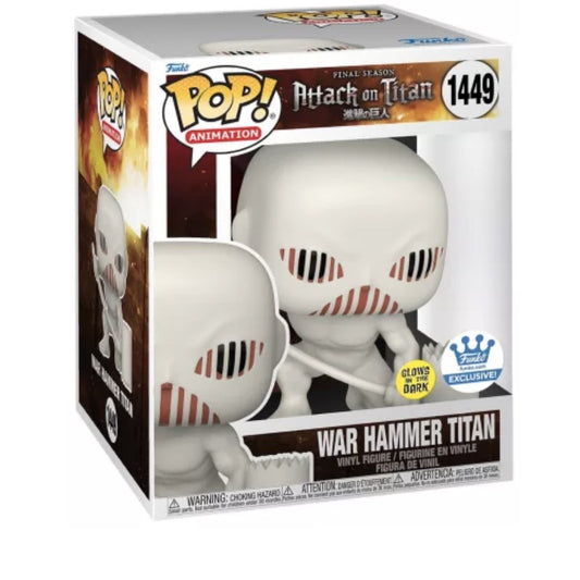 Funko Pop! Attack On Titan - War Hammer Titan Glow In The Dark 1449 (Funko Exclusive)