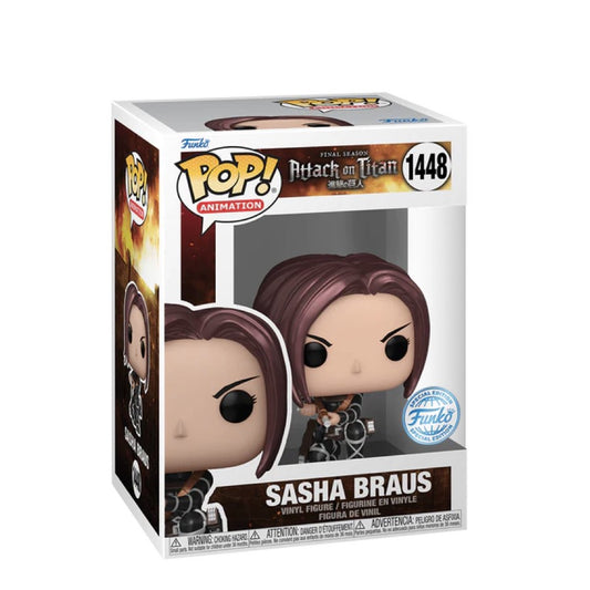 Funko Pop! Attack on Titan - Sasha Braus Metallic 1448 (Special Edition)