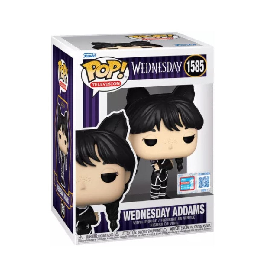 Funko Pop! Wednesday - Wednesday ( Cat Suits) 1585 Fall Convention 2024 (Limited Edition)
