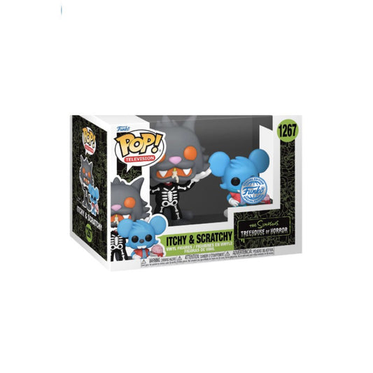 Funko Pop! The Simpsons Itchy & Scratchy 1267 (Special Edition)