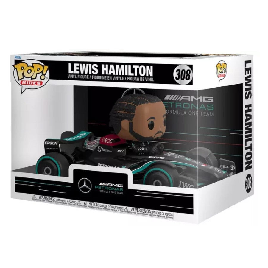 Funko Pop! Mercedes - Lewis Hamilton with Car 308