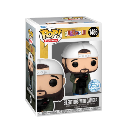 Funko Pop! Clerks - Silent Bob With Camera 1486 (Special Edition)