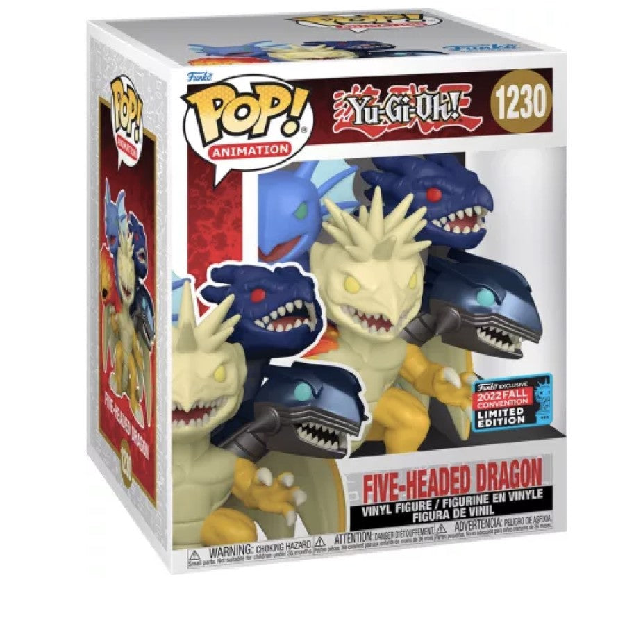 Funko Pop! Yu Gi Oh - Five Headed Dragon 1230 Fall Convention 2022 (Limited Edition)