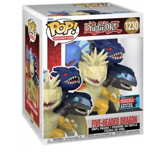 Funko Pop! Yu Gi Oh - Five Headed Dragon 1230 Fall Convention 2022 (Limited Edition)