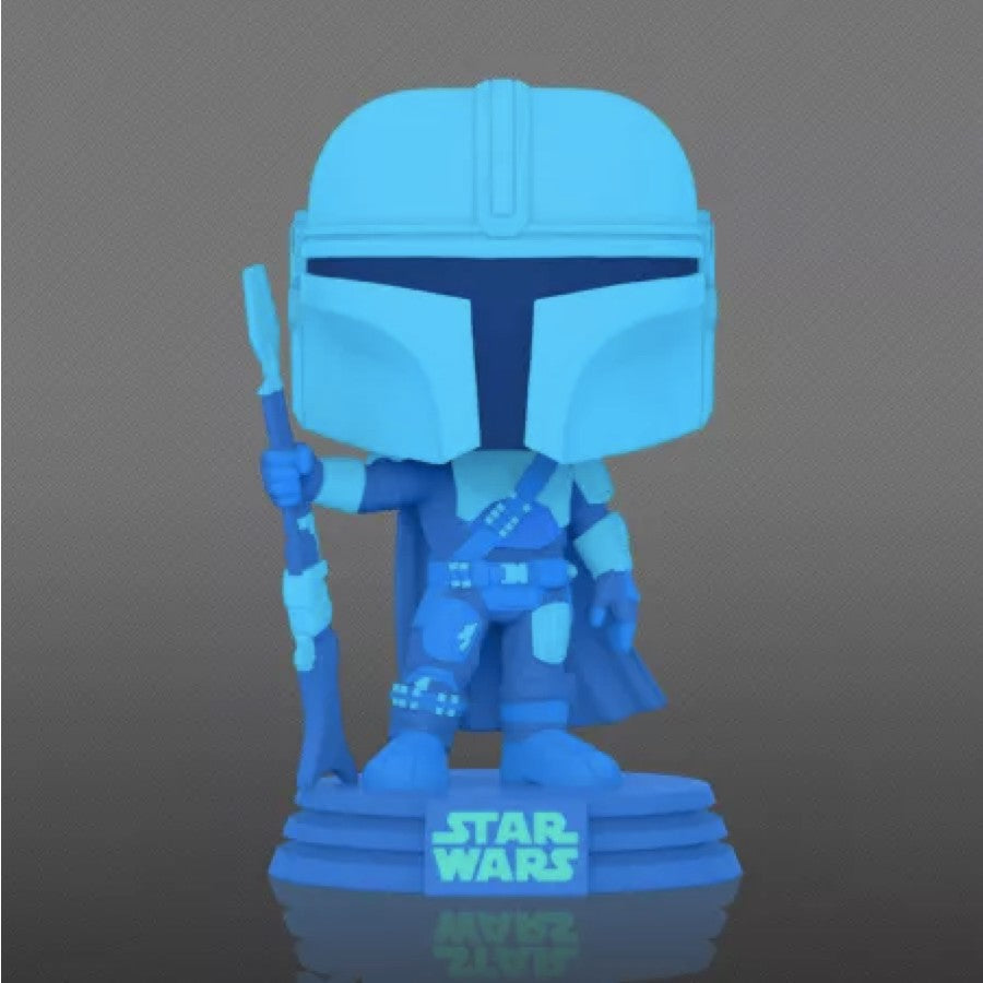 Funko Pop! Star Wars - The Mandalorian Glow In The Dark 345 (Special Edition)