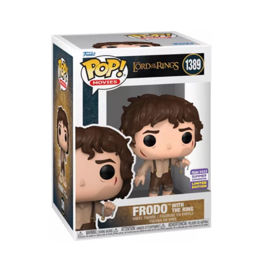 Funko Pop! The Lord Of The Rings - Frodo with ring 1389 Summer Convention 2023 (Limited Edition)