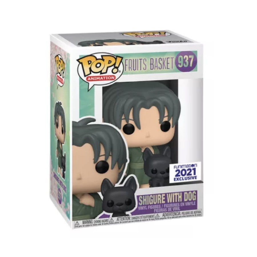 Funko Pop! Fruits Basket - Shigure With Dog 937 (Funimation 2021 Exclusive)