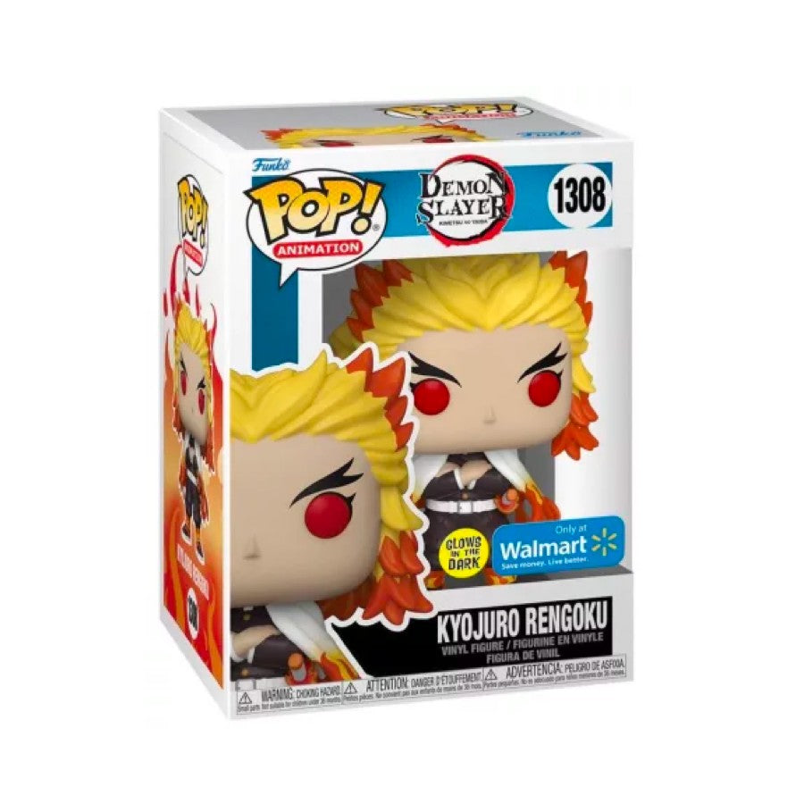 Funko Pop! Demon Slayer - Kyojuro Rengoku Glow In The Dark 1308 (Walmart exclusive)