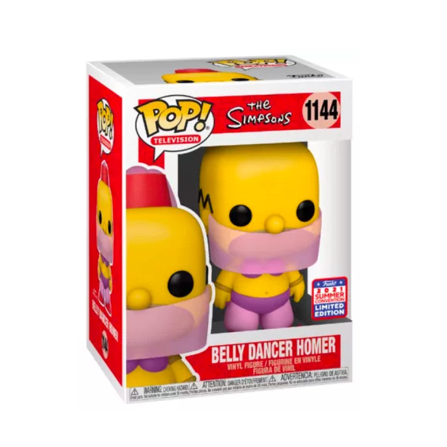 Funko Pop! The Simpsons - Belly dancer Homer 1144 Summer Convention 2021 (Limited edition)