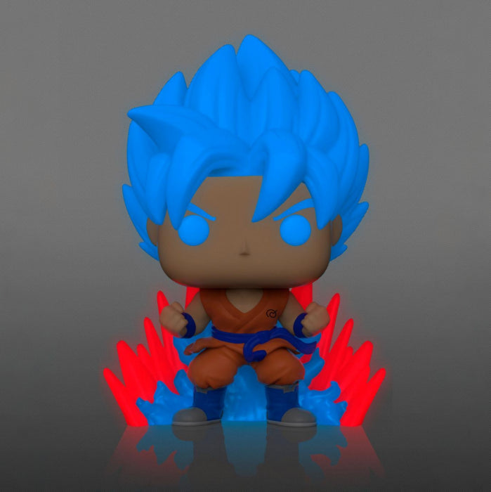 Funko Pop! DragonBall - SSGSS Goku Glow In The Dark 1256 (Box Lunch Exclusive)