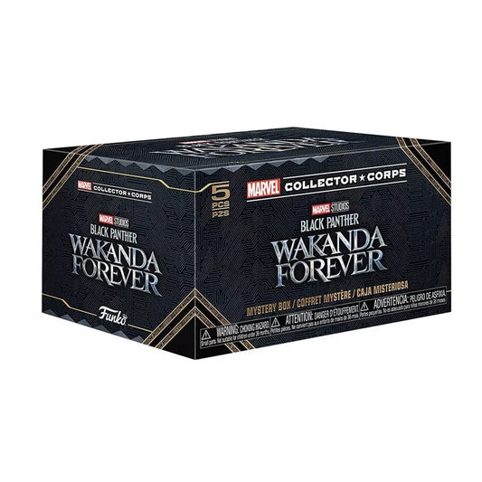 Funko Box! Marvel - Black Panther - Wakanda Forever - Box 5 Pcs