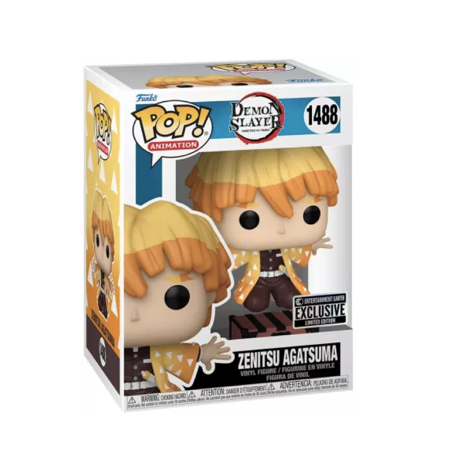 Funko Pop! Demon Slayer - Zenitsu protecting Nezuko 1488 (Entertainment Exclusive)