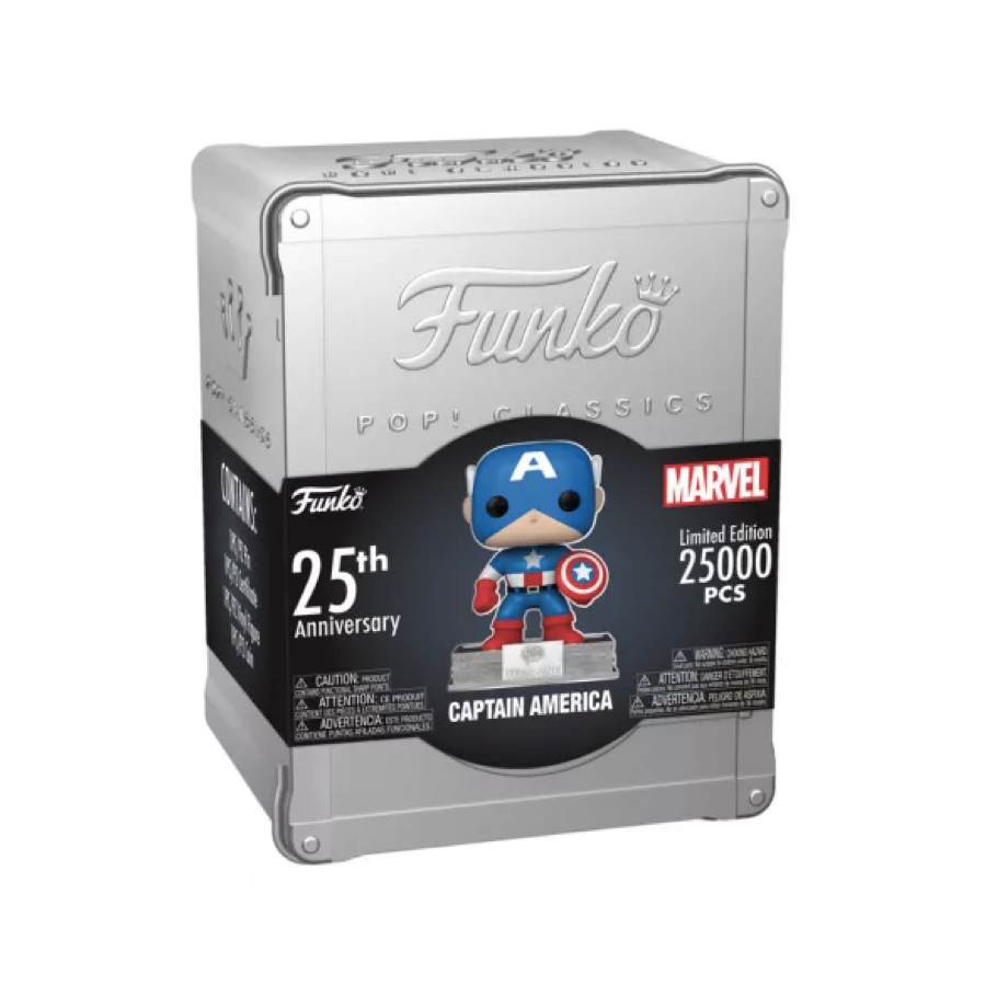 Funko Pop! Marvel - Captain America 25 Th anniversary (Limited Edition 25.000Pcs)