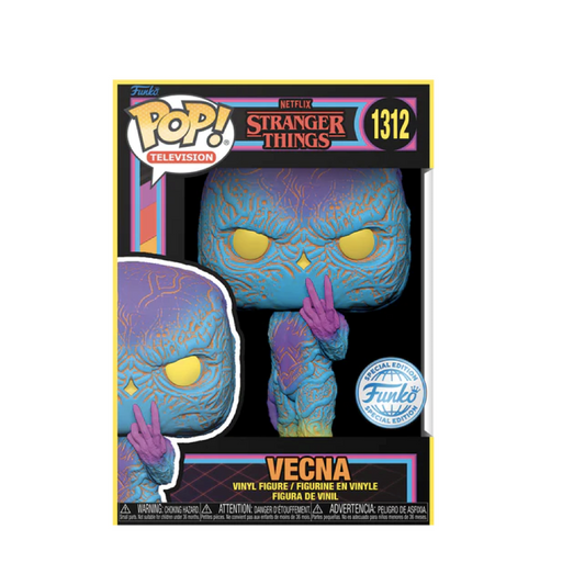 Funko Pop! Stranger Things - Vecna Blacklight 1312 (Special Edition)