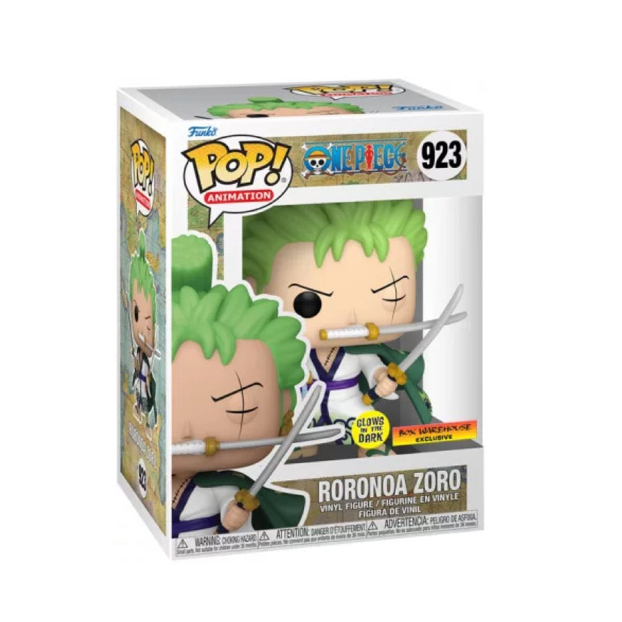 Funko Pop! One Piece - Zoro 923 GITD ( Box Warehouse Exclusive)