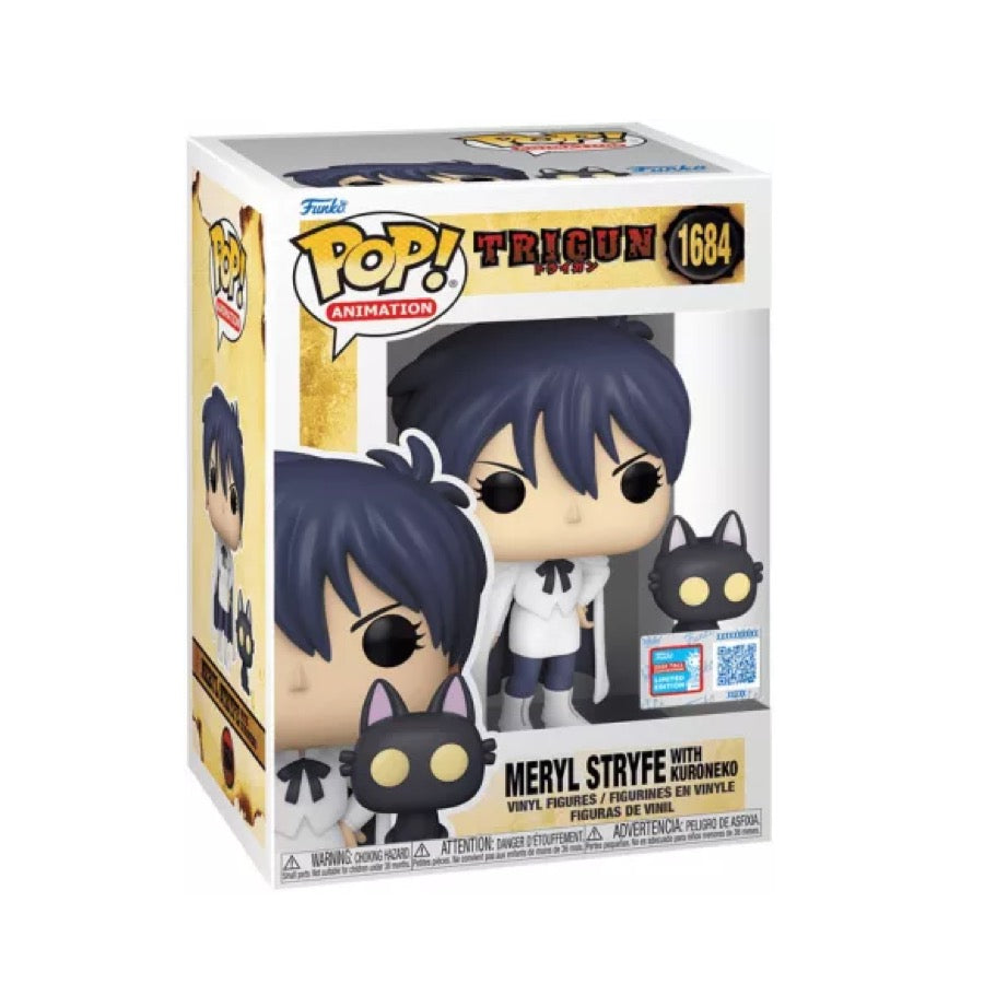 Funko Pop! Trigun -Meryl Stryfe with Kuroneko 1684 Fall Convention 2024 (Limited Edition)