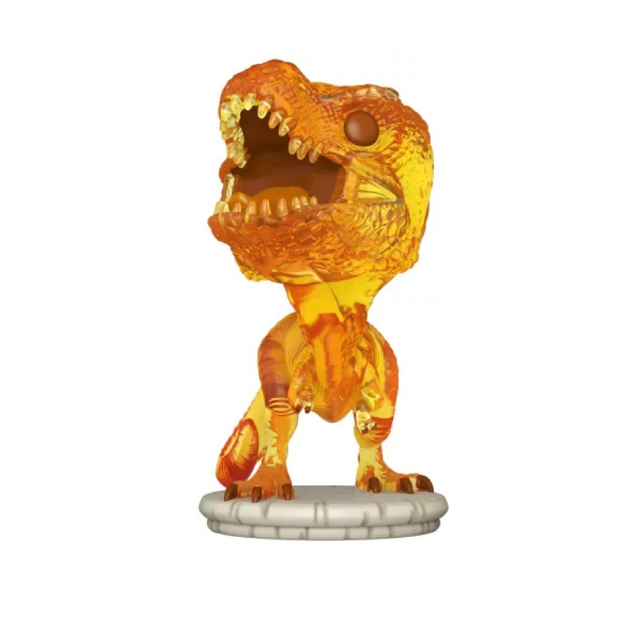 Funko Pop! Jurassic Park - Tyrannosaurus Rex (Amber) - Translucent (Special Edition)