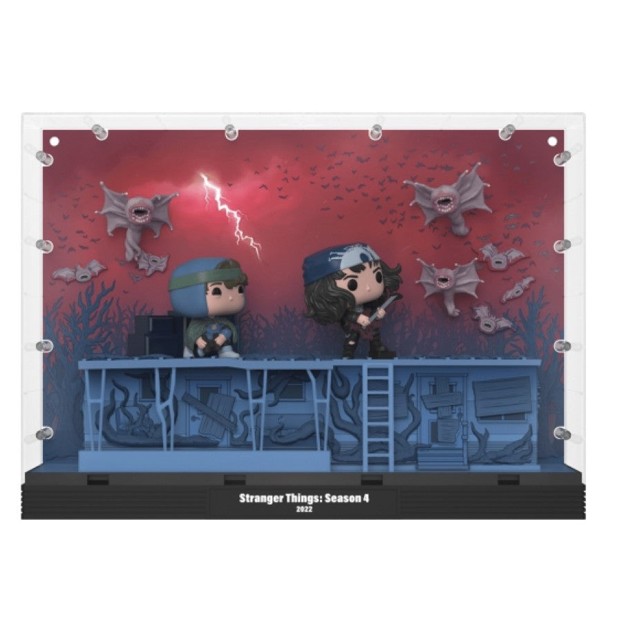 Funko Pop! Stranger things - Phase Tree Eddie Dustin & Demo Bat