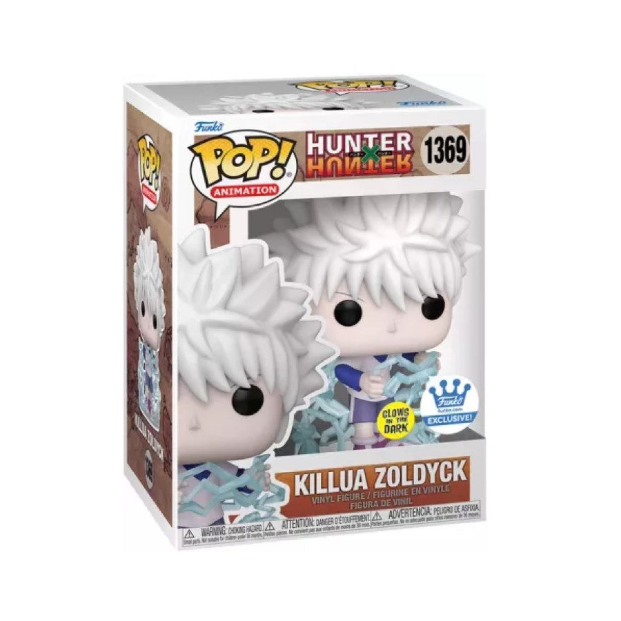 Funko Pop! Hunter X Hunter - Killua Glow In The Dark 1369 (Funko Exclusive)