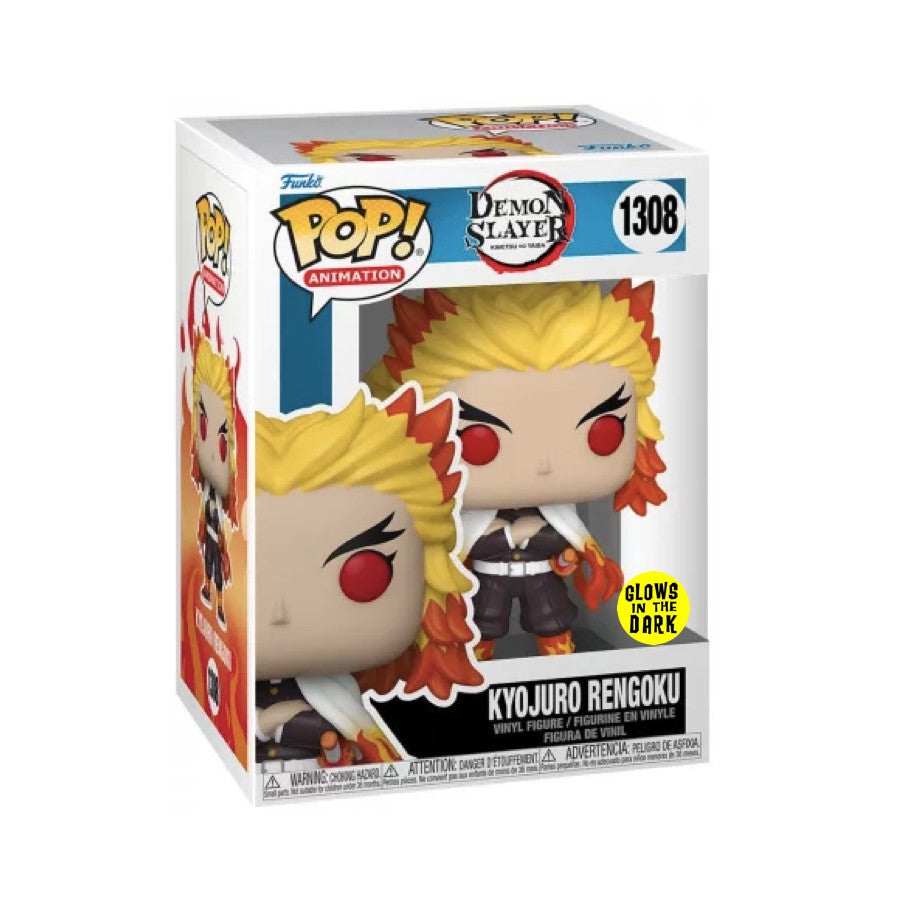 Funko Pop! Demon Slayer - Kyojuro Rengoku Glow In The Dark 1308!