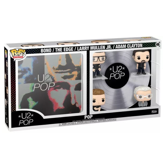 Funko Pop! U2 Bono / The Edge / Larry / Adam CD
