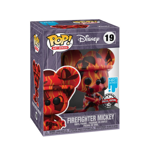 Funko Pop! Disney - Firefighter Mickey 19 Art Series (Special Edition)
