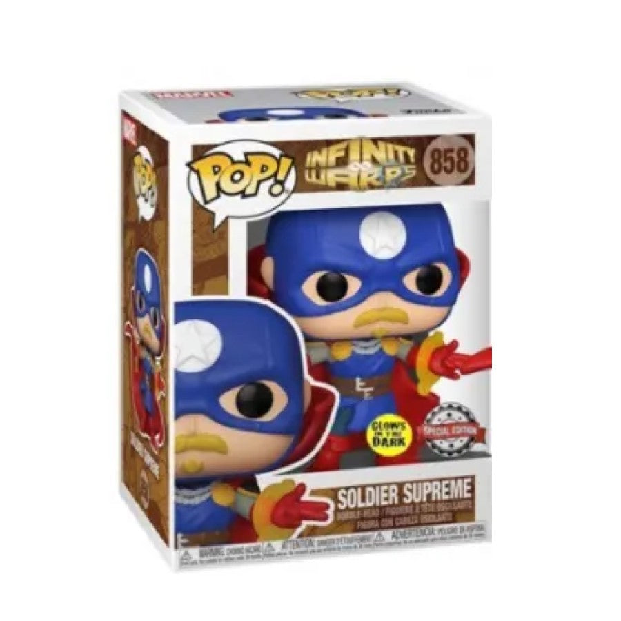 Funko Pop! Infinity Warps - Soldier Supreme glow in the dark 858 (Special Edition)
