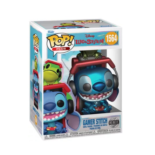Funko Pop! Disney - Lilo & Stitch - Gamer Stitch 1564 Metalic