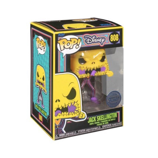 Funko Pop! Disney - Jack Skellington blacklight 808 (Spécial Edition)