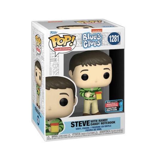Funko Pop! Blue's clues - Steve with Handy Dandy notebook 1281 Fall Convention 2022 (Limited Edition)