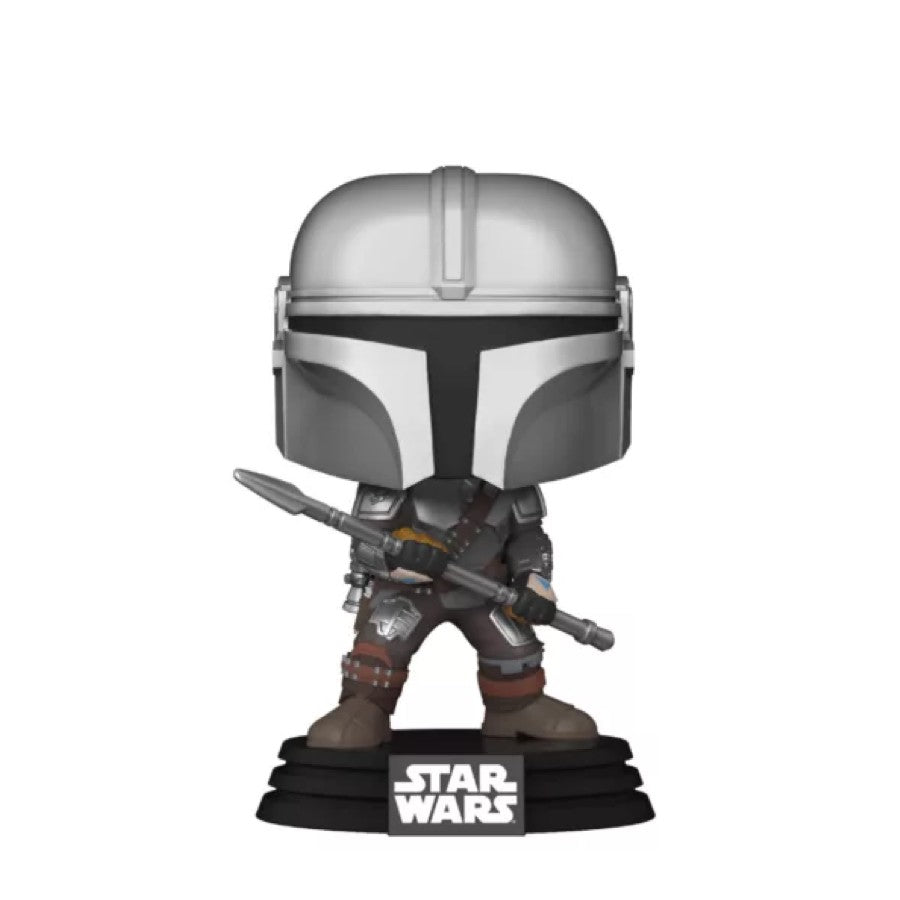 Funko Pop! STAR WARS - the Mandalorian With Beskar Staff 479 (Funko Exclusive)