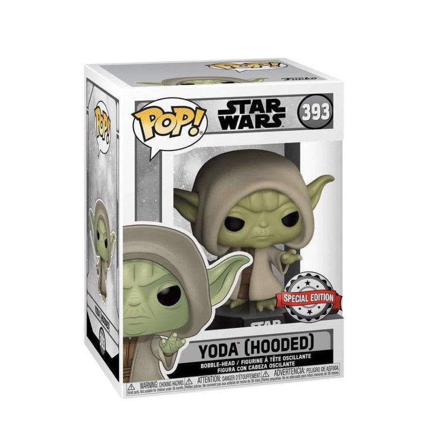 Funko Pop! Star Wars - Yoda (Hooded) 393 (Special Edition)