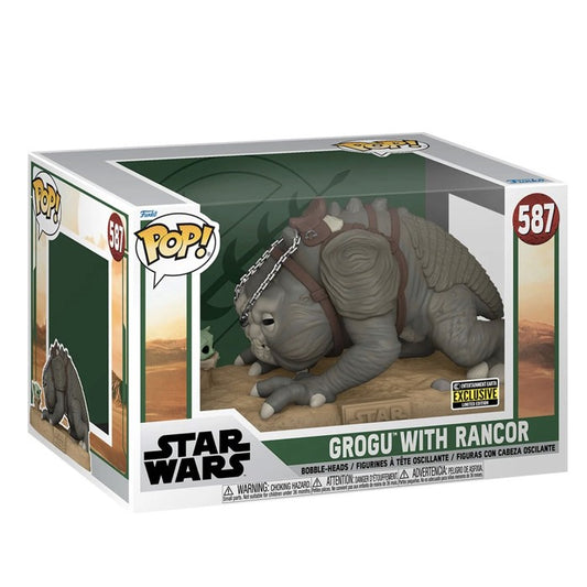 Funko Pop! Star Wars - Grogu with rancor 587 (Entertainment Earth Exclusive)