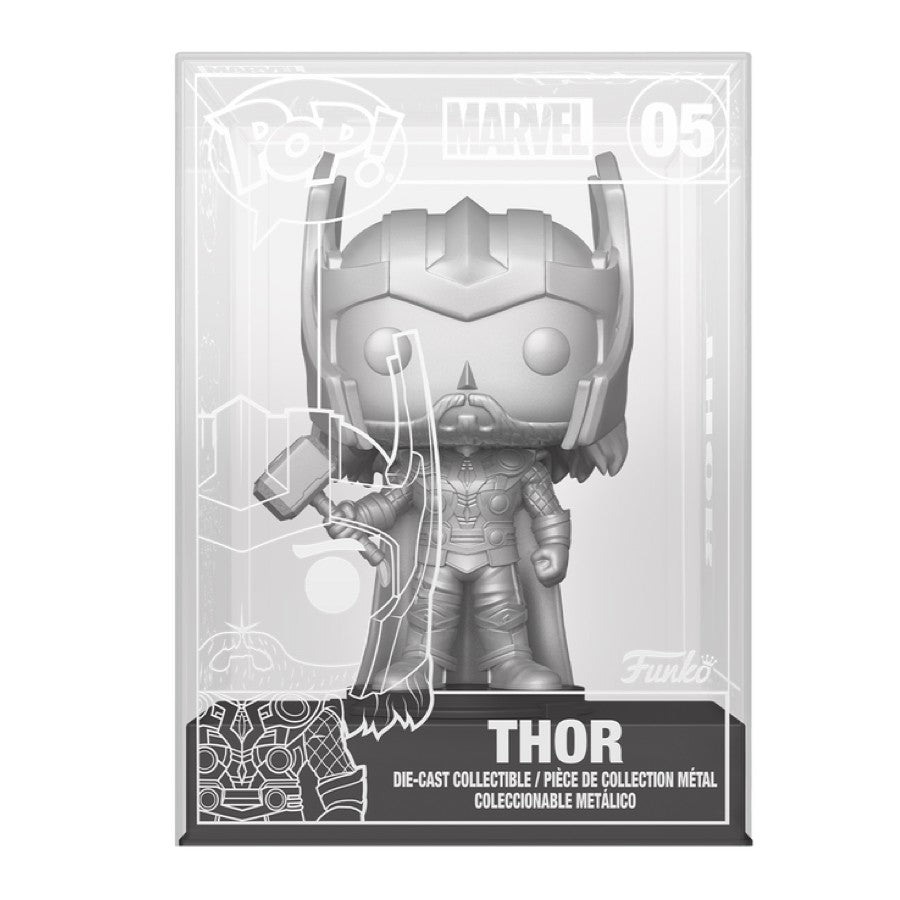 Funko Pop! Marvel - Diescast Thor Chase 05 (Funko Exclusive)