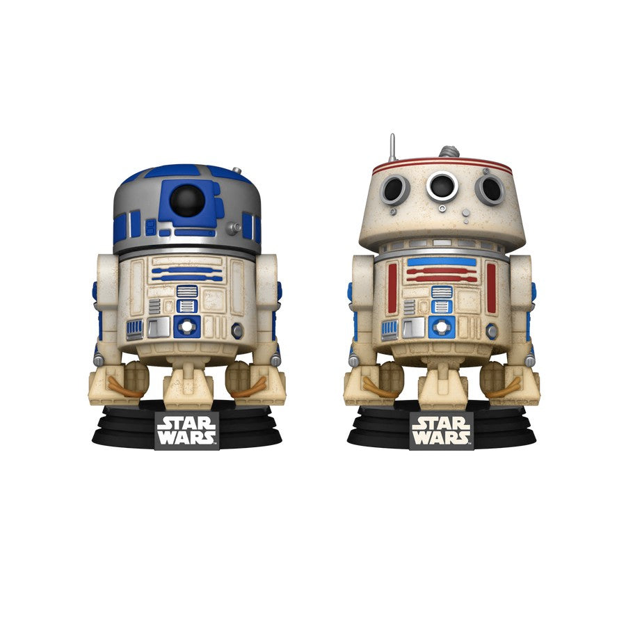 Funko Pop! Star Wars - R2-D2 & R5-D4 2 Pack Galactic Convention 2023 (Limited Edition)