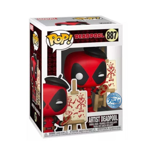 Funko Pop! Marvel - Artist Deadpool 887 (Special Edition)