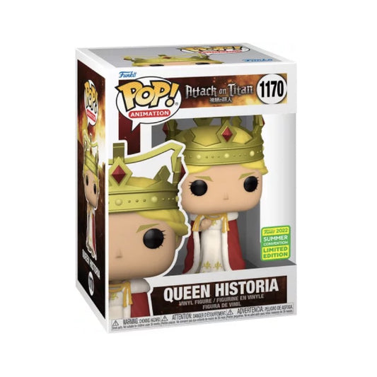 Funko Pop! Attack On Titan - Queen Historia 1170 Summer Convention 2022 (limited Edition)