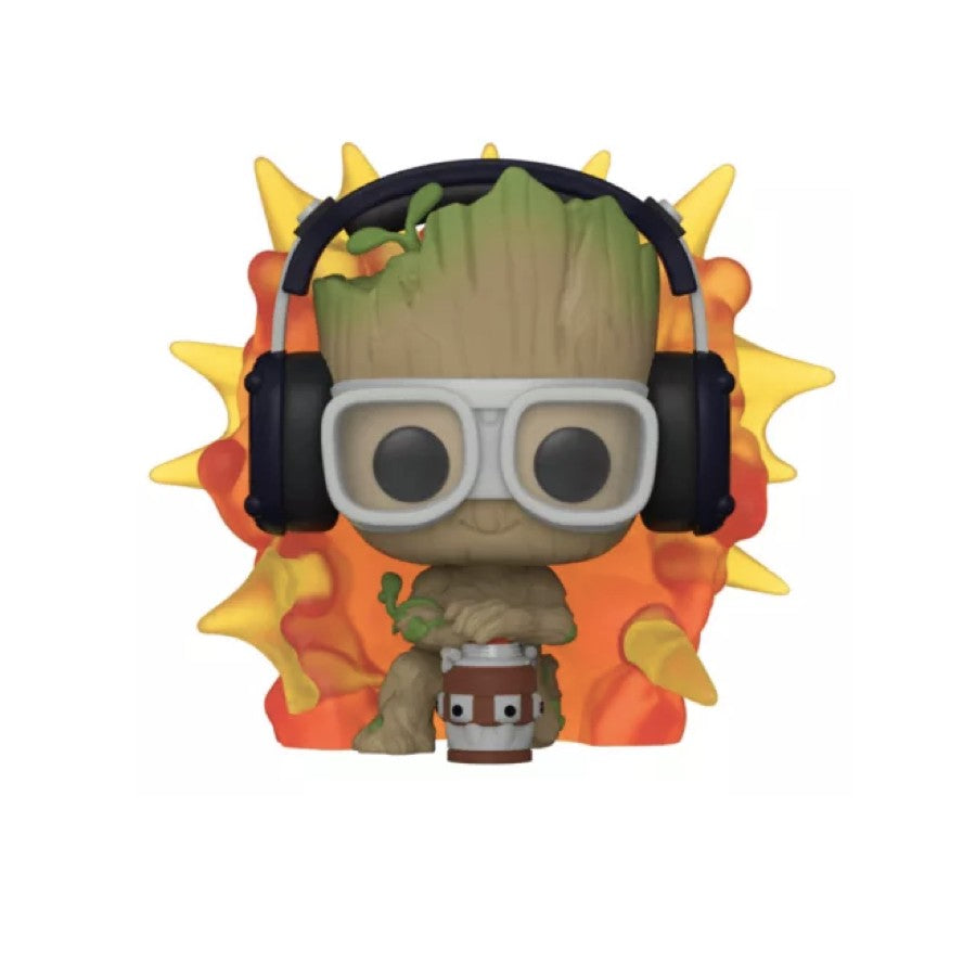 Funko Pop! I am Groot - Marvel - Groot With Detonator 1195