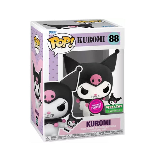 Funko Pop! Hello Kitty - Kuromi With Phone Flocked CHASE 88  ((BradToy's Exclusive)