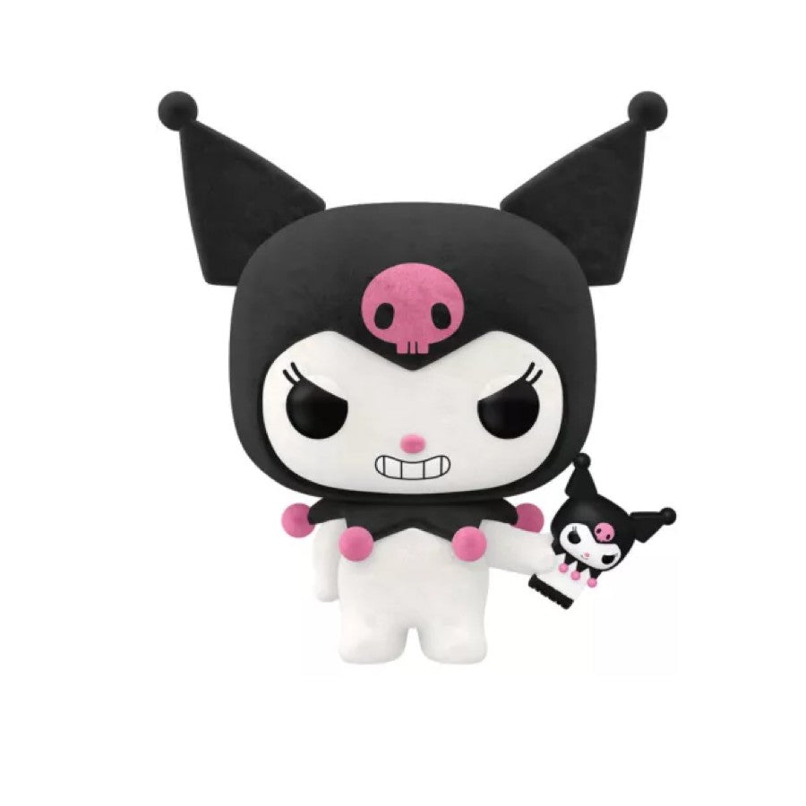 Funko Pop! Hello Kitty - Kuromi With Phone Flocked CHASE 88  ((BradToy's Exclusive)