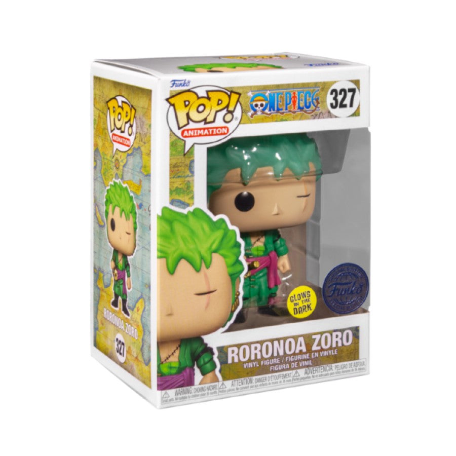 Funko Pop! One Piece - Roronoa Zoro Glow In The Dark 327 (Special Edition)