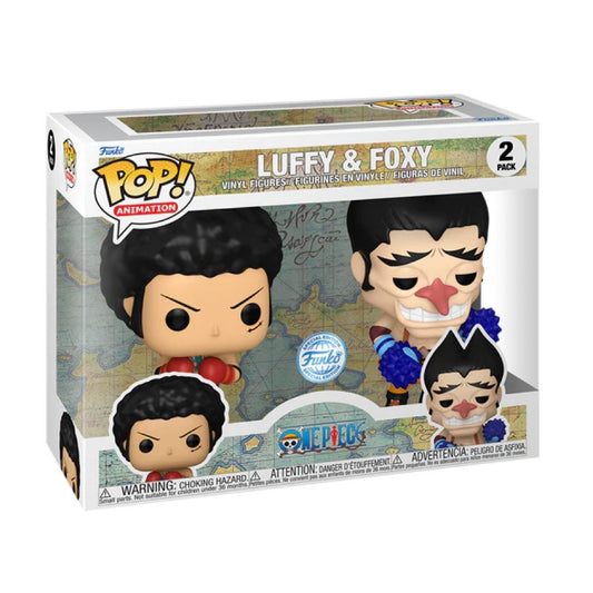 Funko Pop! One Piece - Luffy & Foxy 2 Pack (Special Edition)