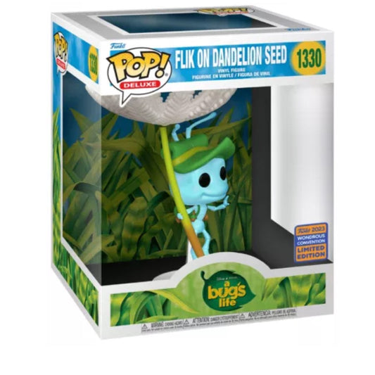 Funko Pop! Disney - A Bugs Life - Flik On Dandelion Seed 1330 Wondrous convention 2023 (Limited Edition)