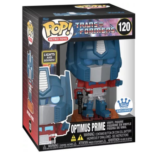 Funko Pop! Transformers - Optimus Prime Lights And Sounds  120 (Funko Exclusive)
