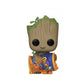 Funko Pop! Marvel - Groot with cheese Puffs flocked 1196 (Hot Topic Exclusive)